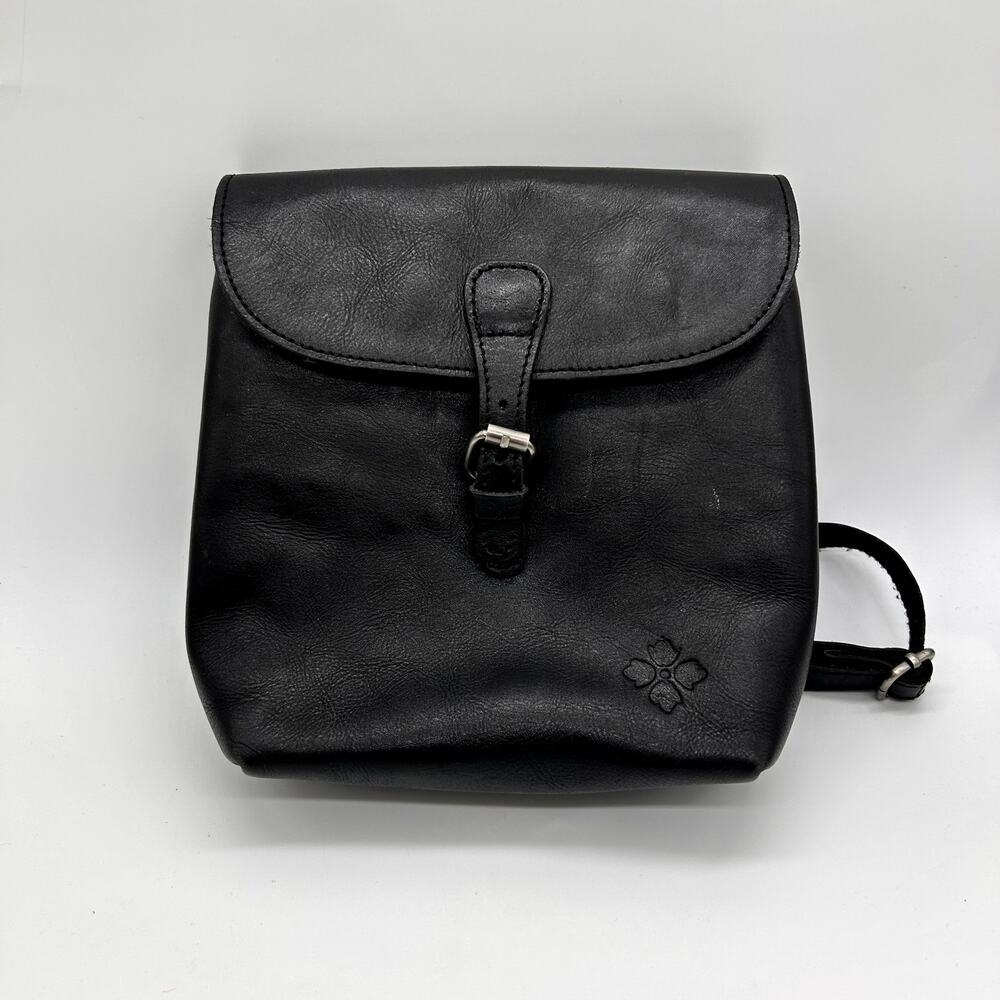 Patricia Nash Vatoni Mini Backpack Black Leather Purse Small Western Bag